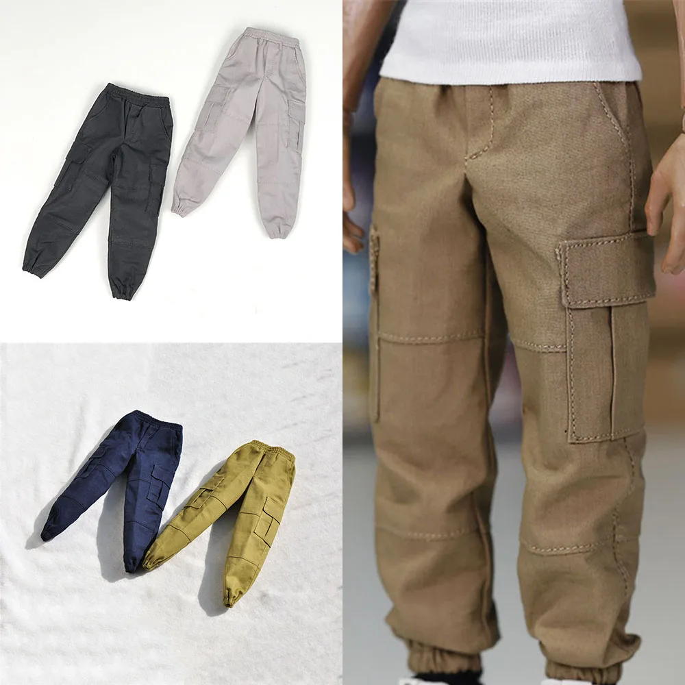 1/6 Scale Men's Casual Pants for 12 In Action Figures Accessories Perfect for 