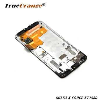 

For Motorola Moto X Force LCD XT1580 XT1581 5.4"Display Touch Screen Digitizer Assembly With Frame Replacement Repair Parts