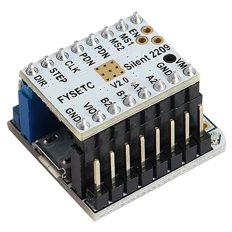 Аксессуары для 3D-принтера Tmc2209V2.0+ тестер Usb в последовательный порт модуль адаптер с бесшумным приводом