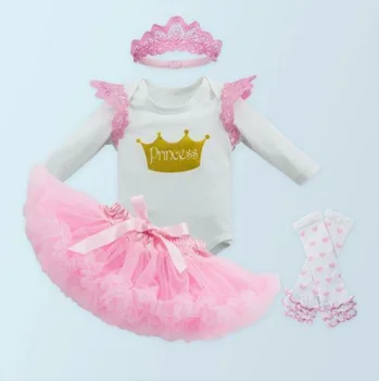 

Rebirth Baby Girl Doll Dress Dress 20-22 Inch Newborn Dress Suit Child Gift Handmade Without Doll