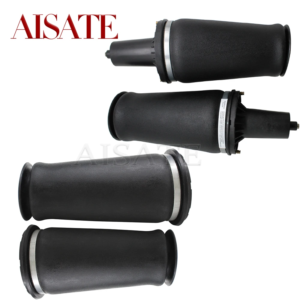 4Pcs Front + Rear Air Suspension Spring Bag For Land Rover Range Rover II P38 1994-2002 Air Sleeve OEM RKB101460 REB000550