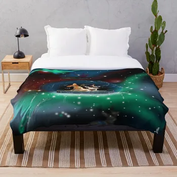 

Wing Deer Throw Blanket Soft Sherpa Blanket Bed Sheet Single Knee Blanket Office Nap Blanket