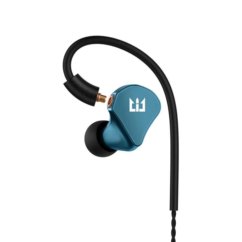 FDBRO Hybrid 1BA+ 1DD наушники в ухо на заказ BA драйвер HIFI бас проводные наушники DJ монитор металлические наушники с MMCX кабелем