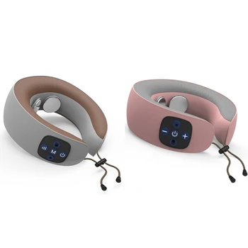 

Electric Pulse Back Neck Massager Health Care Relaxation Tool ligent Cervical Massager Far Infrared Heating Pain Relief