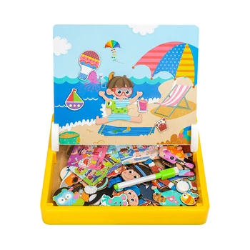 

Magnetic puzzle children's intelligence brain toy multi-function 3-6 years old boy girl baby early education