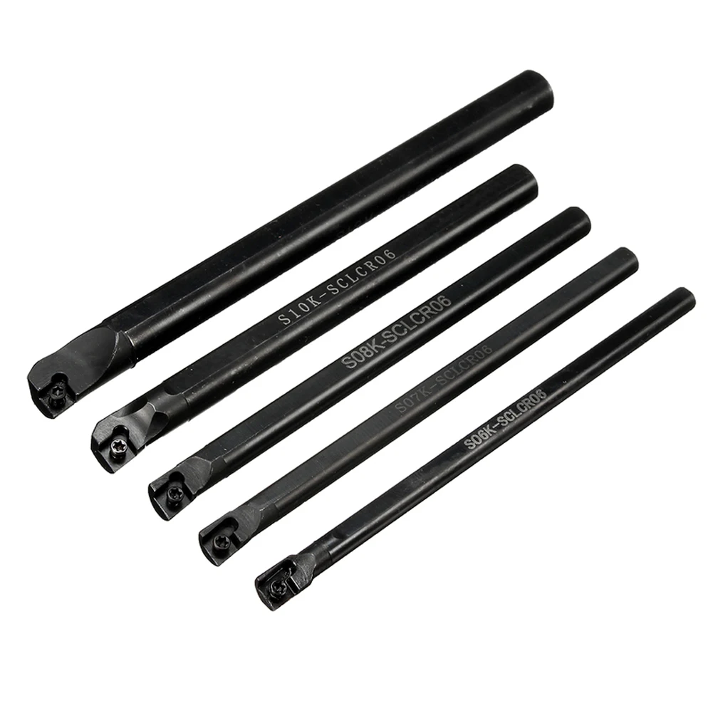 

Turning Tool S06K/S07K/S08K/S10K/S12M-SCLCR06 Lathe Turning Tool Holder Boring Bar For CCM With 82mm T8 Wrench