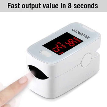 

Digital Fingertip Pulse Oximeter SPO2 PR Memter Oxygen Saturation Portable Household Health Monitors Pulse Oximeter