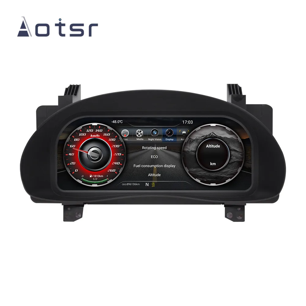 Android 9.0 For Toyota Corolla 2014 2015 2016 2017 Full LCD instrument Dashboard panel assembly car navigation Multimedia Player Android 9.0 For Toyota Corolla 2014 2015 2016 2017 Full LCD instrument Dashboard panel assembly car navigation Multimedia Player