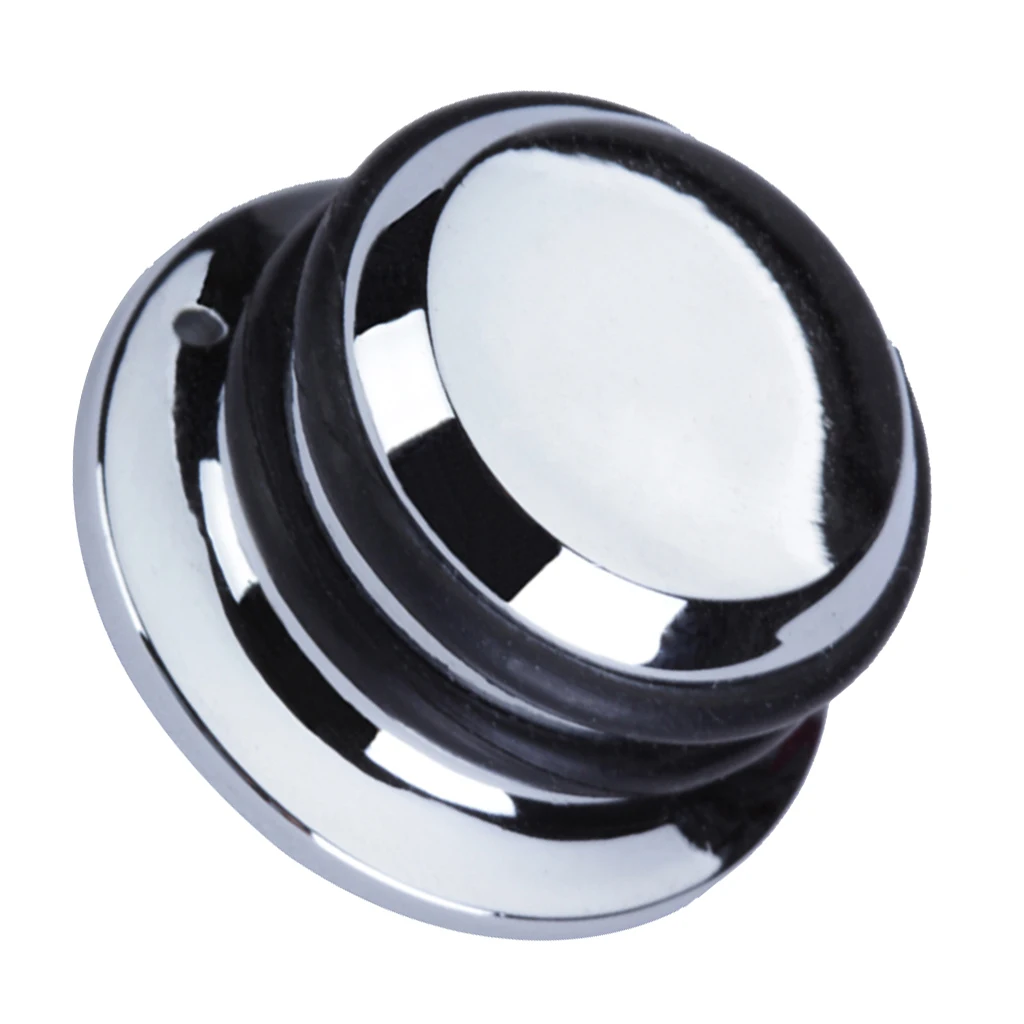 Guitar Knob Silver Top Hat Tone Tunning Knobs For Electric Guitar Bass Parts