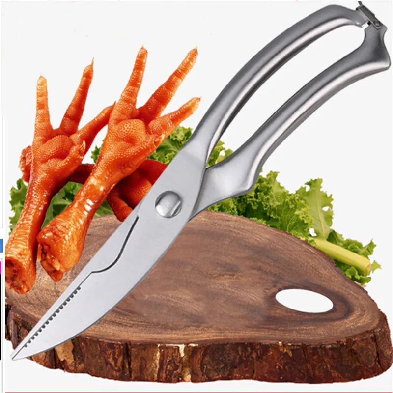 2022 Strong Knives Kitchen Shears Stainless Steel Poultry Fish Chicken