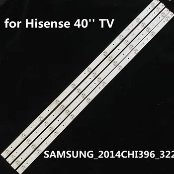 

Led backlight strip 10 lamp for Hisense 40'' TV SAMSUNG_2014CHI396_3228_10_REV1.0 LM41-00105A LED40K188 LED40EC290N HD396DF-E01