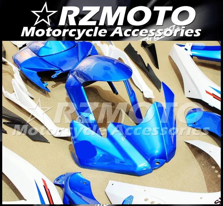 ABS мотоцикл обтекатель комплект для SUZUKI GSXR600 750 K8 2008-2010 год кузов литья под давлением Магазин № 1162