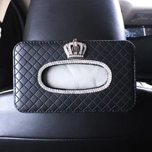 1 шт. солнцезащитный козырек на спинку кресла подвесной тип автомобиля внутри с необычная коробка для салфеток автомобильные принадлежности бумажный лоток для салфеток