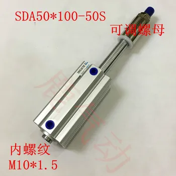 

Pneumatic Element Small Thin Adjustable Stroke Cylinder 32 * 30-30s-b Without Magnet