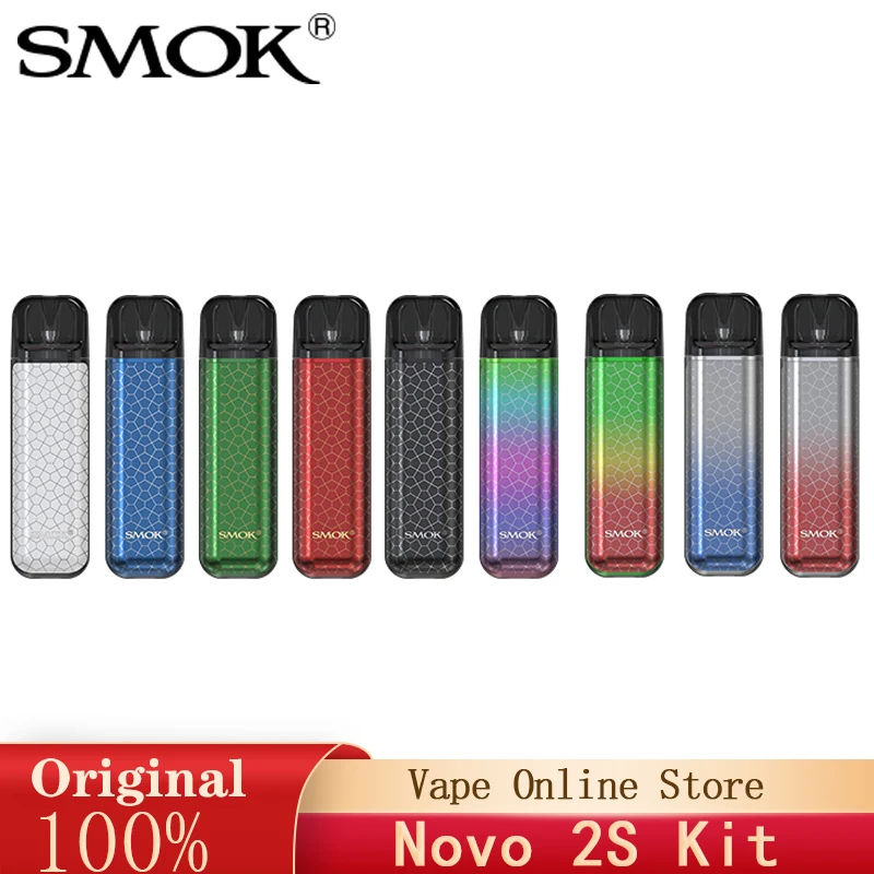 Tanie Oryginalny zestaw SMOK NOVO 2S 20W Vape 800mAh 1.8ML cewka