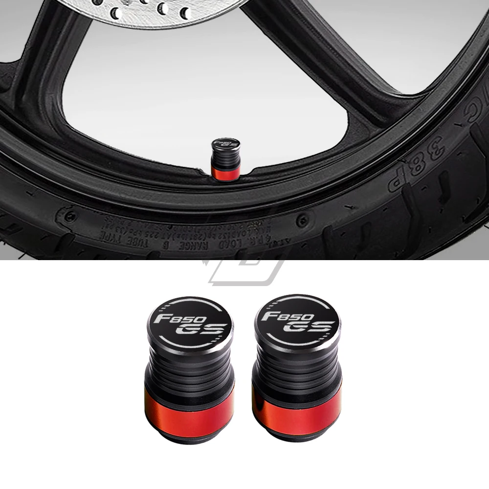 

For BMW Motorrad F850GS F850 Motorcycle Wheel Tire Valve caps cover CNC