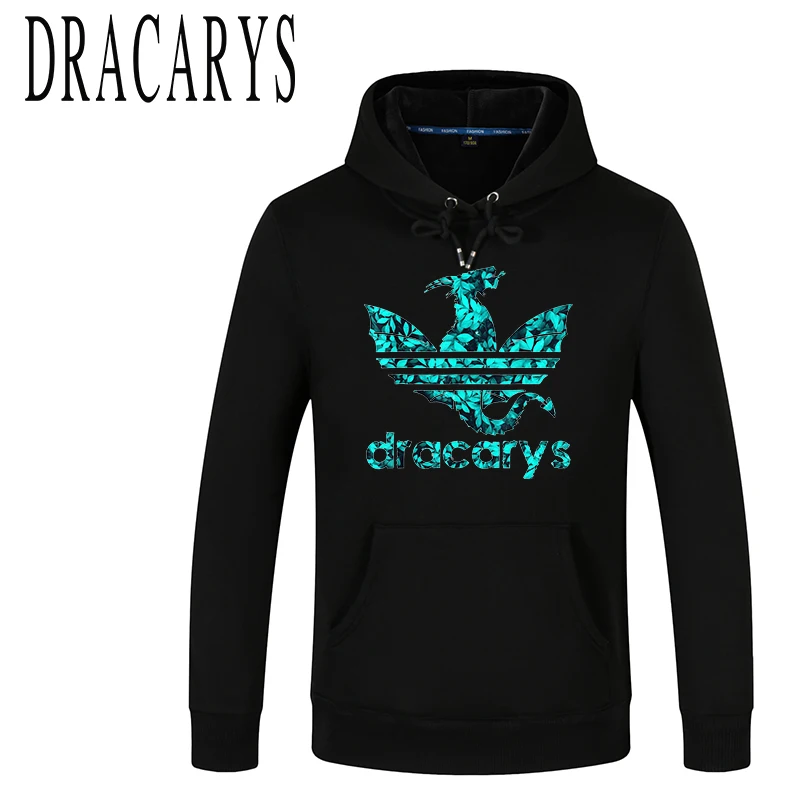 DRACARYS брендовые толстовки женские зимние уличные игры Трон Унисекс Взрослые