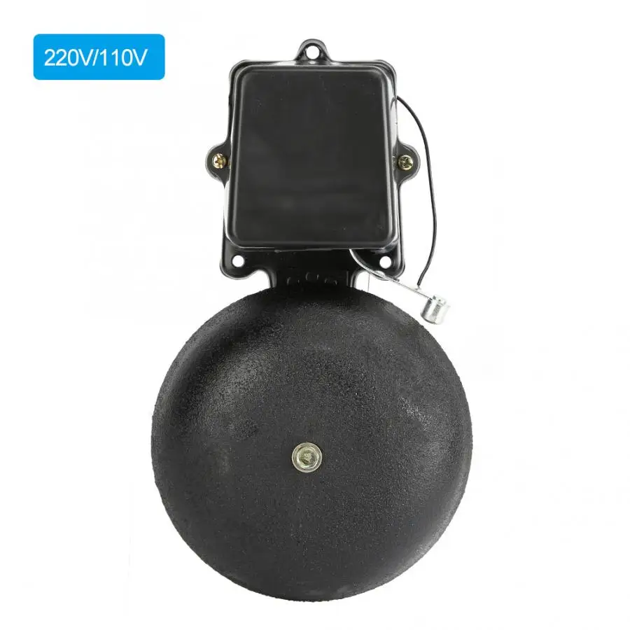 Многофункциональный электрический звонок 8 дюймов пожарная сигнализация для