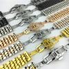 Butterfly Buckle Watch Band 12 14 15 16 17 18 19 20 21 22 23 24mm Stainless Steel Watch Band Replacement Metal Strap Bracelet 7Z ► Photo 3/6