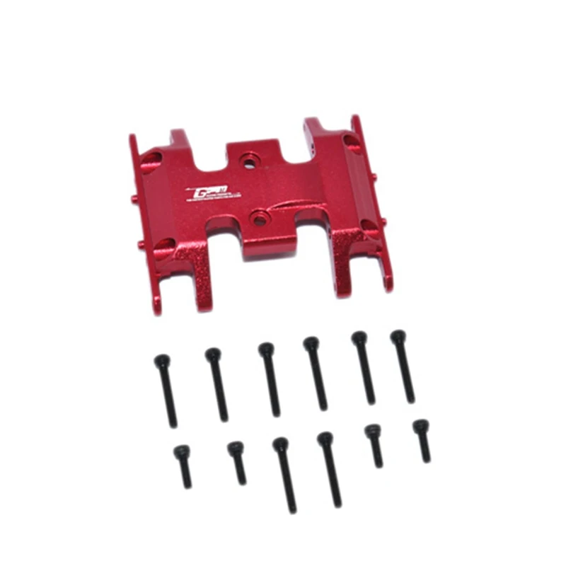 

Aluminum Center Transmission Plate for AXIAL-1/24 4WD SCX24 DEADBOLT-AXI90081/AXIAL-1/24 JEEPWRANGLER Rc Car Part Red