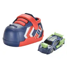 

Funny Flexible Compact Running Shoes Press Vehicle Shooting Racing Car Ejection Model Car Ejection Car Toy 1 Set