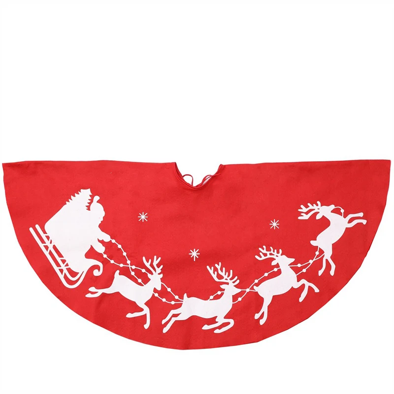 1 шт., Рождественская елка, юбка, коврик для пола, Navidad, рождественские украшения для дома, покрывала Санта Клауса, натальный Декор