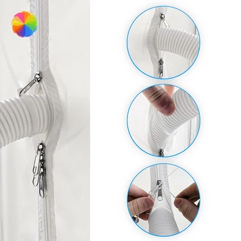 

Mobile Air Conditioner Sliding Door Sealing Cloth Air Lock Window Seal Cloth Plate Air Stop Conditioner Outlet Sealing Kit XBFF