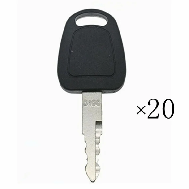20pc Keys For Doosan Daewoo Terex Bobcat E80 F900 Excavator # K1009605 D100 