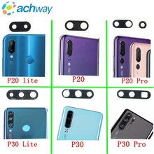 Задний тыловой объектив камеры стекло Замена для huawei P30 P30 pro P30 lite P20 pro P20 lite с наклейкой