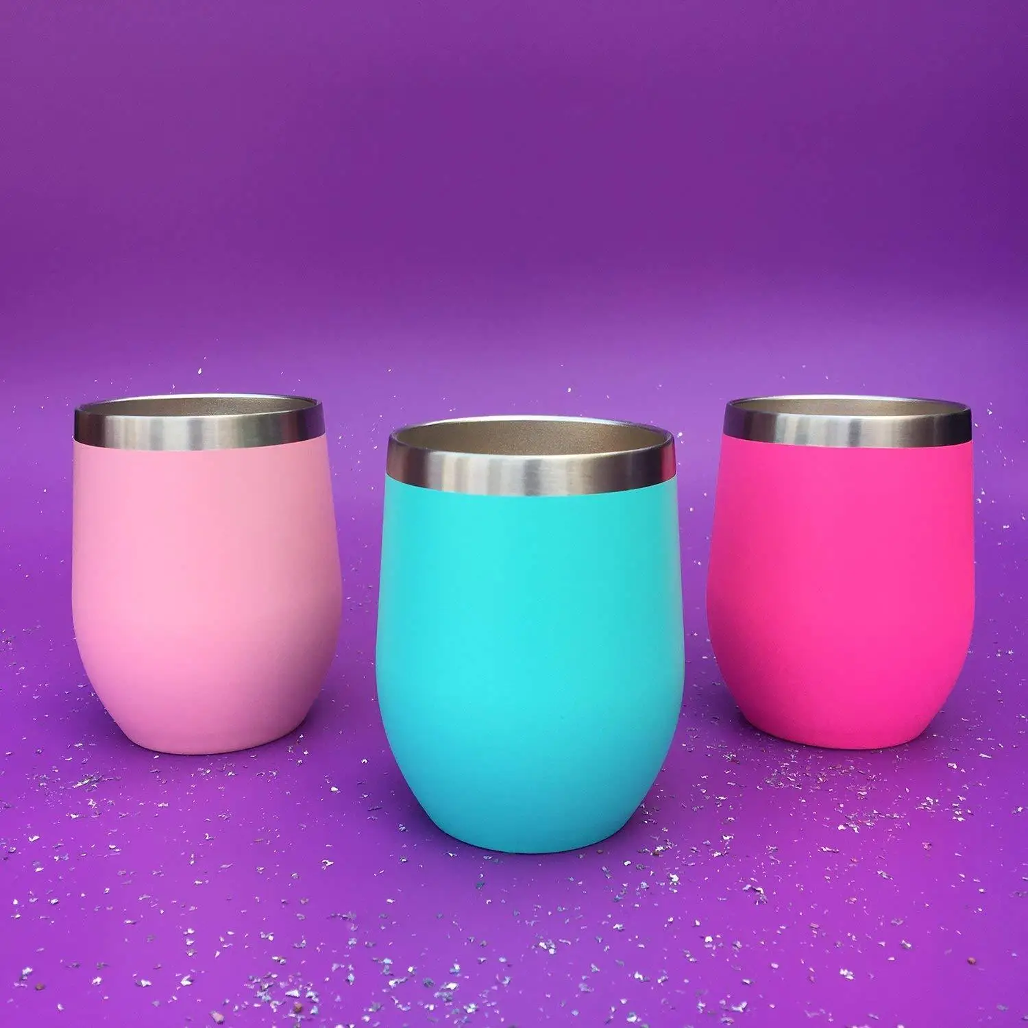 

12oz Thermos cup kettle Coffee Mugs Stainless Steel Stemless Red Wine & Cocktail Glasses Bar Drink Beer Cup travel mug