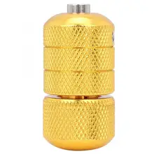 Сплав Противоскользящий самоблокирующийся захват машины татуировки принадлежности для тела художественные инструменты Картридж ручка Татуировка Поставки 25 мм