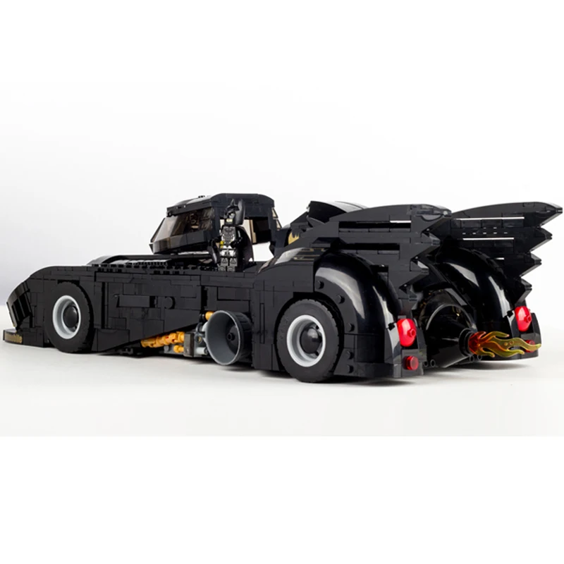 MOC 15506 7144 техническая серия машины летучая мышь Супер Герои строительные блоки