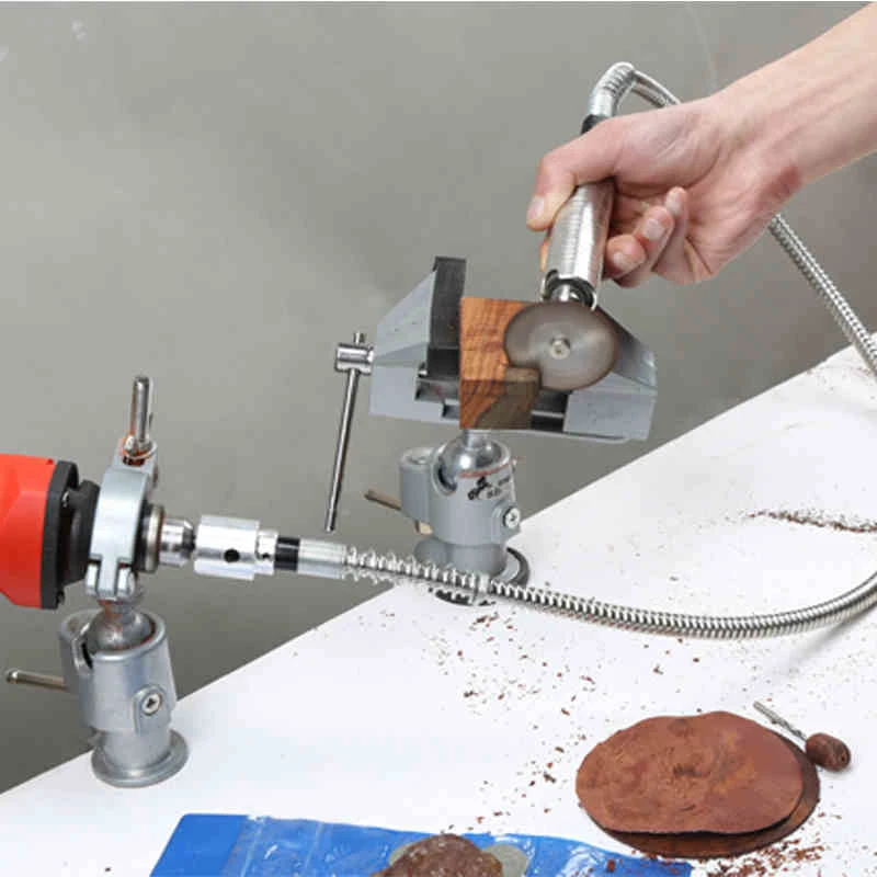 

Universal Multi Angle Swivel Table Vice Clamp-on Grinder Bench Vise Electric Drill Holder Tool FAS6