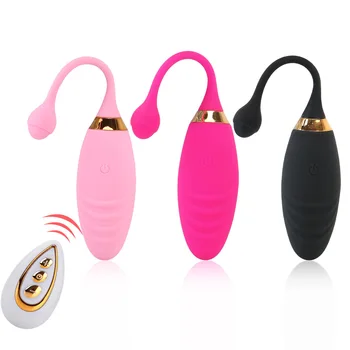 Sex Toys Vibrator For Women 10 Speeds Vibrating Egg Jump Egg Wireless Remote Anal Clitoris Stimulation Adult Couples Products 1