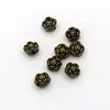 50pcs 6mm Flower Rose Elegant Loose Spacer Metal Seed Beads For Jewelry Making Needlework Beadwork Diy Accessories Wholesale ► Photo 3/4