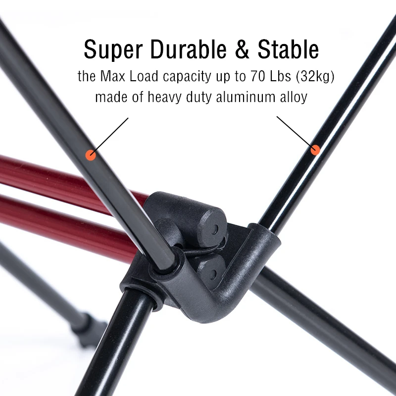 Naturehike ligero plegable de aluminio portátil enrollable al aire libre plegable mesa de Camping Patio de Metal mesa de Picnic plegable - 3