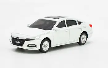 

1/64 Scale 10th Generation Honda All New Accord 2018 White Diecast model