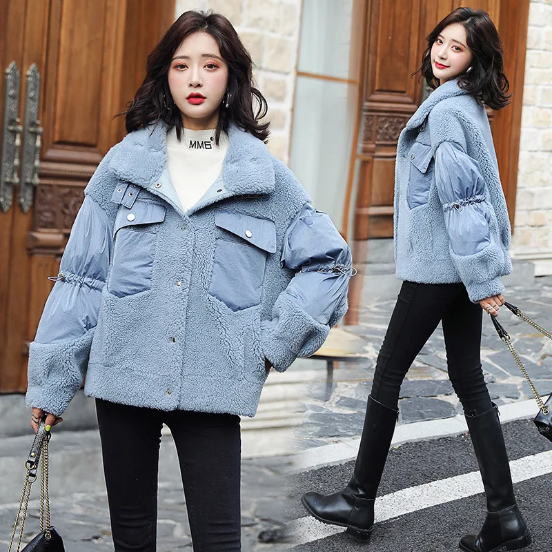 

2019 Winter New Style Xcmz7197 Korean-style Elegant Western Style Fashion Short Cotton-padded Clothes Women's