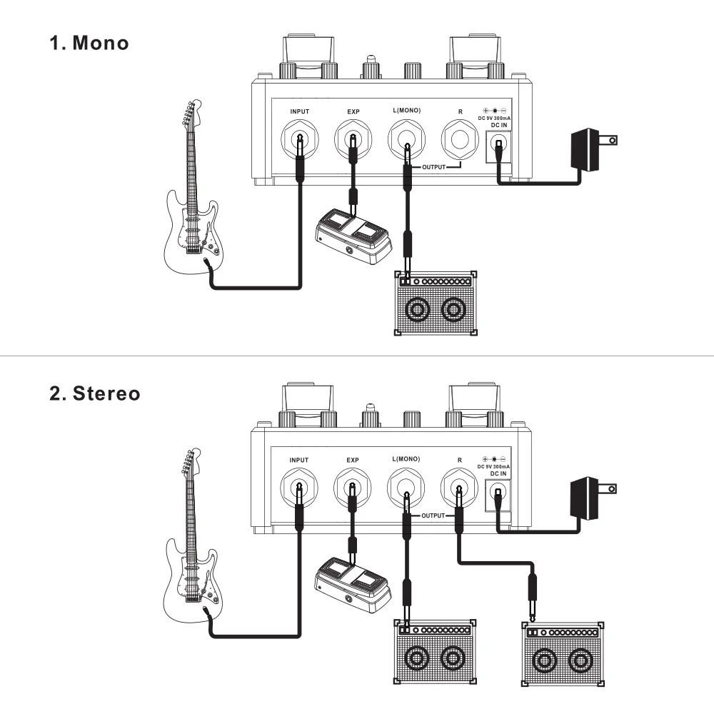 MOOER TENDER OCTAVER Pro Октава гитары педаль эффектов Sub& верхние октавы 4 пользователя пресеты с двойными Footswitches
