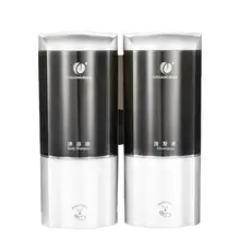 1000 мл автоматический дозатор жидкого мыла, умный датчик, бесконтактный диспенсер для дезинфицирующего средства, двухкамерный диспенсер для мыла, коробка для шампуня