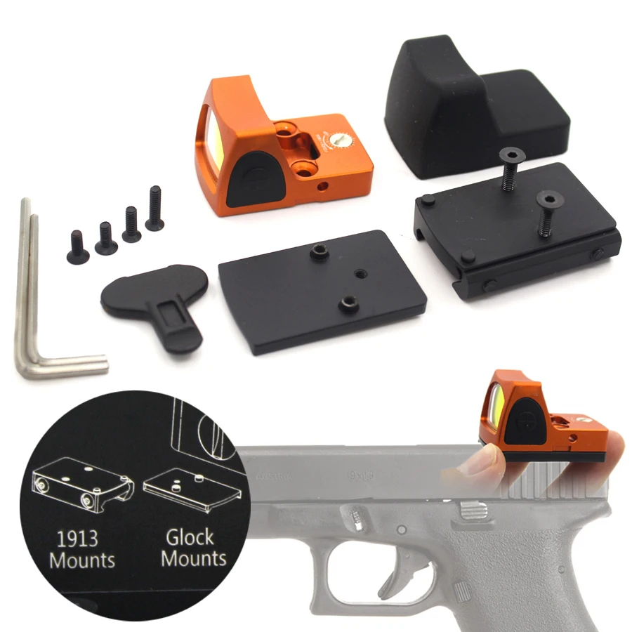 Тактический прицел RMR Reflex Red Dot Sight 3 25 MOA для охоты Glock 20 мм Pictinny Rail Mounts Sport Toll|red dot