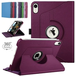 Caso de rotação para ipad 10.2 pro 11 12.9 2021 2020 2019/mini 6 5 4 geração grau suporte lápis titular despertar automático sono capa