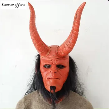 

Halloween Mask Carnival Baron Halloween Decoration Queen Rise of the Long Horn Monster Halloween Cosplay Movie Prom Prom Mask