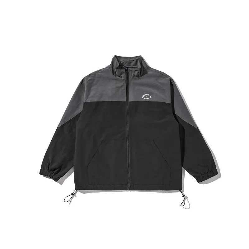 

Tang Mu Cool Spring Clothing New Style Trend Versatile Mixed Colors Jacket Japanese-style Retro Loose-Fit Casual Stand Collar Co