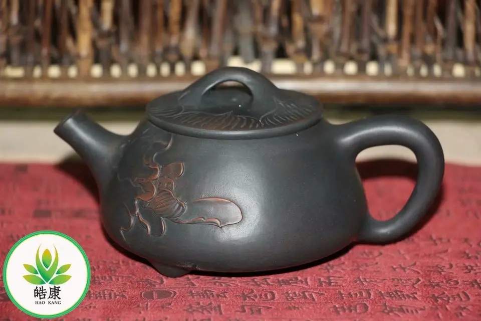 Jian shui ceramic tea pot for puer and black tea Каменная тыква из Цзяньшуй 150ml