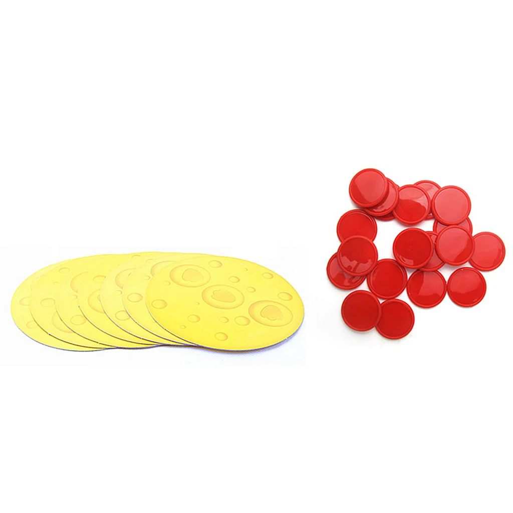 Plastic Educational Toys Mouse Stacks Cheese Game Balancing Toy for Kids