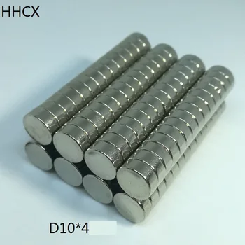 

100pcs Disk Neodymium Magnet 10x4 N35 Magnet 10*4 Magnets 10 x 4 for speaker