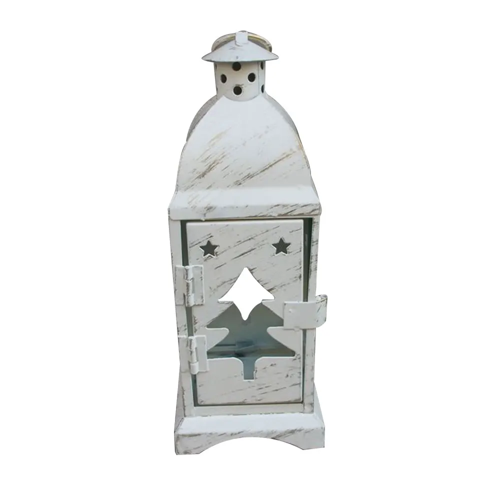 Christmas tree Retro Vintage Iron Candlestick Candle Holder Home Christmas Decorations - Цвет: Christmas tree