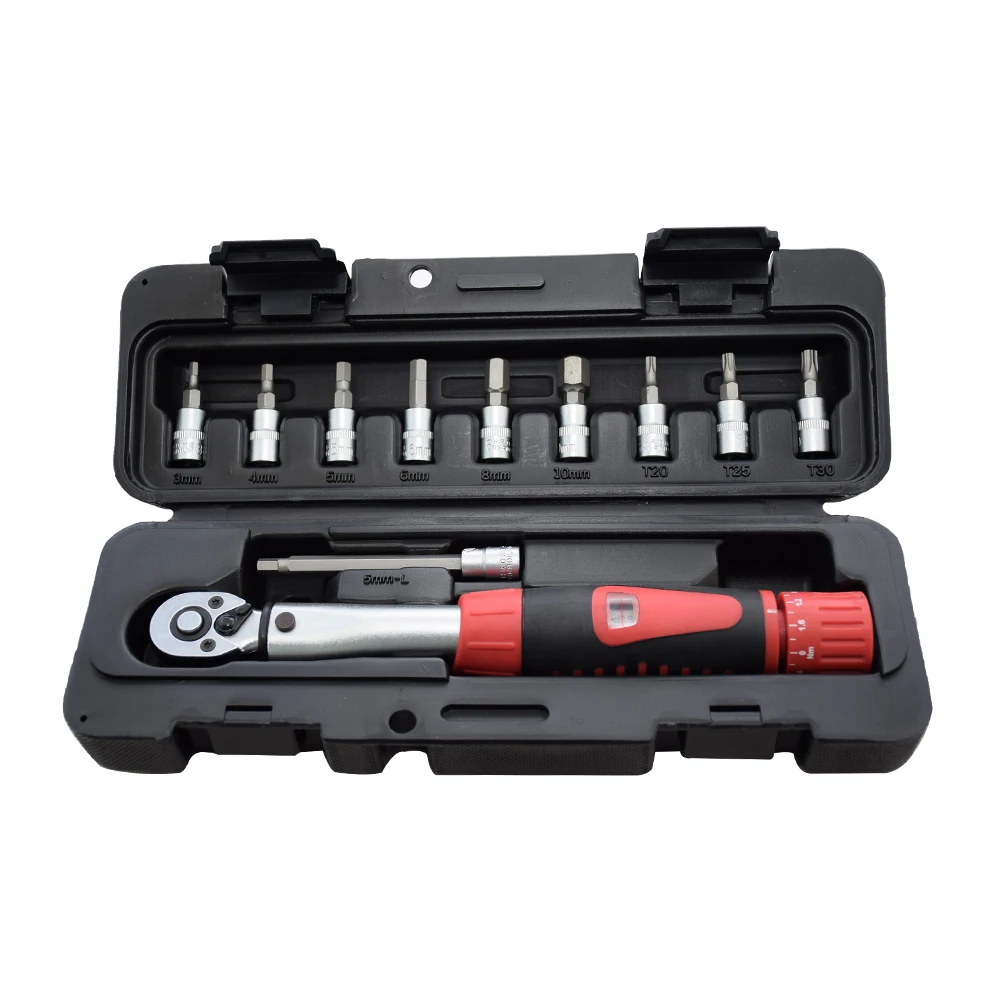

Meterk Bike Torque Wrench Set Bicycle Repair Tools Kit Ratchet Mechanical Torque Spanner Manual Wrenches Hand Tool Set