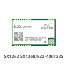E22-400T22S SMD UART SX1268 SX1262 беспроводной передатчик и приемник SMD 433 МГц РЧ модуль RSSI чистая работа TXCO трансивер